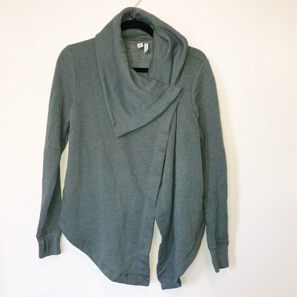 Zella Snap Front Olive Green Cardigan